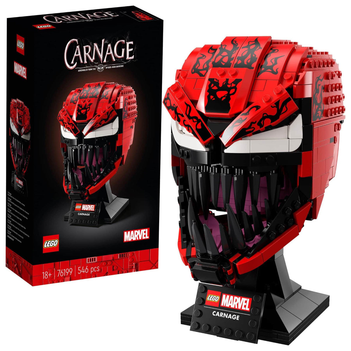 Buy Lego Marvel SpiderMan Carnage Building Kit 76199 with 546pcs | Yallatoys.com