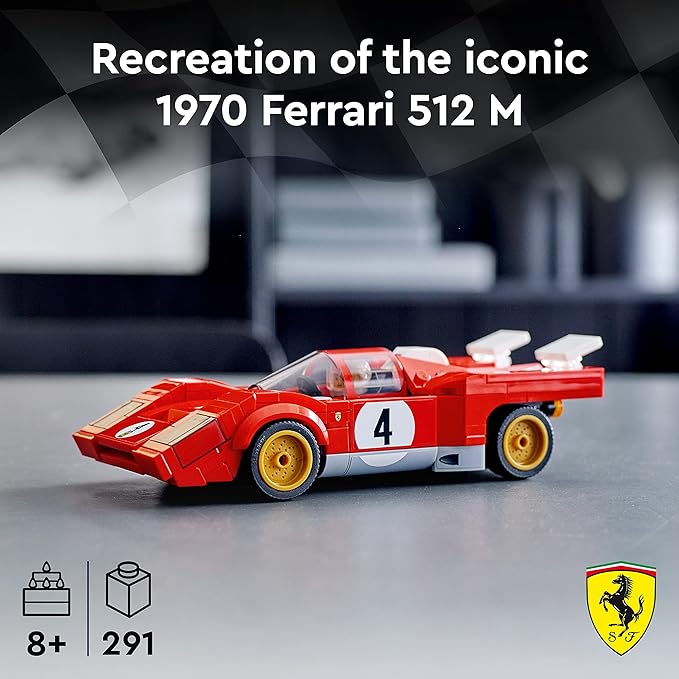 Buy Lego Speed Champions 1970 Ferrari 512 M 76906 With 291pcs | Yallatoys.com