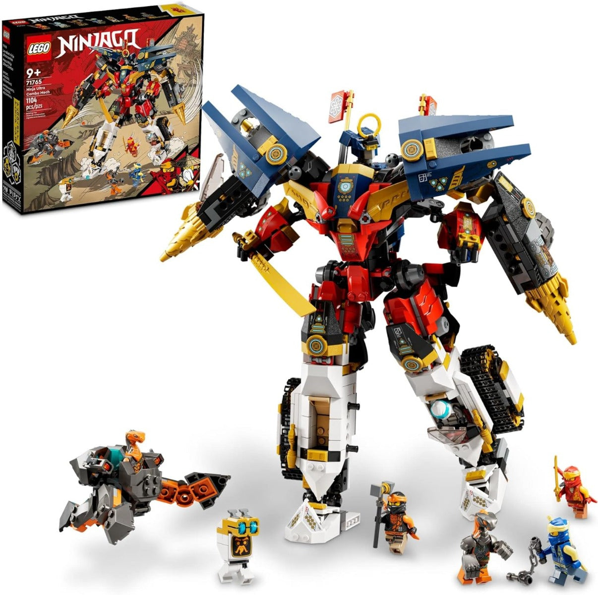 Buy Lego Ninjago 71765 Ninja Ultra Combo Mech with 1104pcs | Yallatoys.com