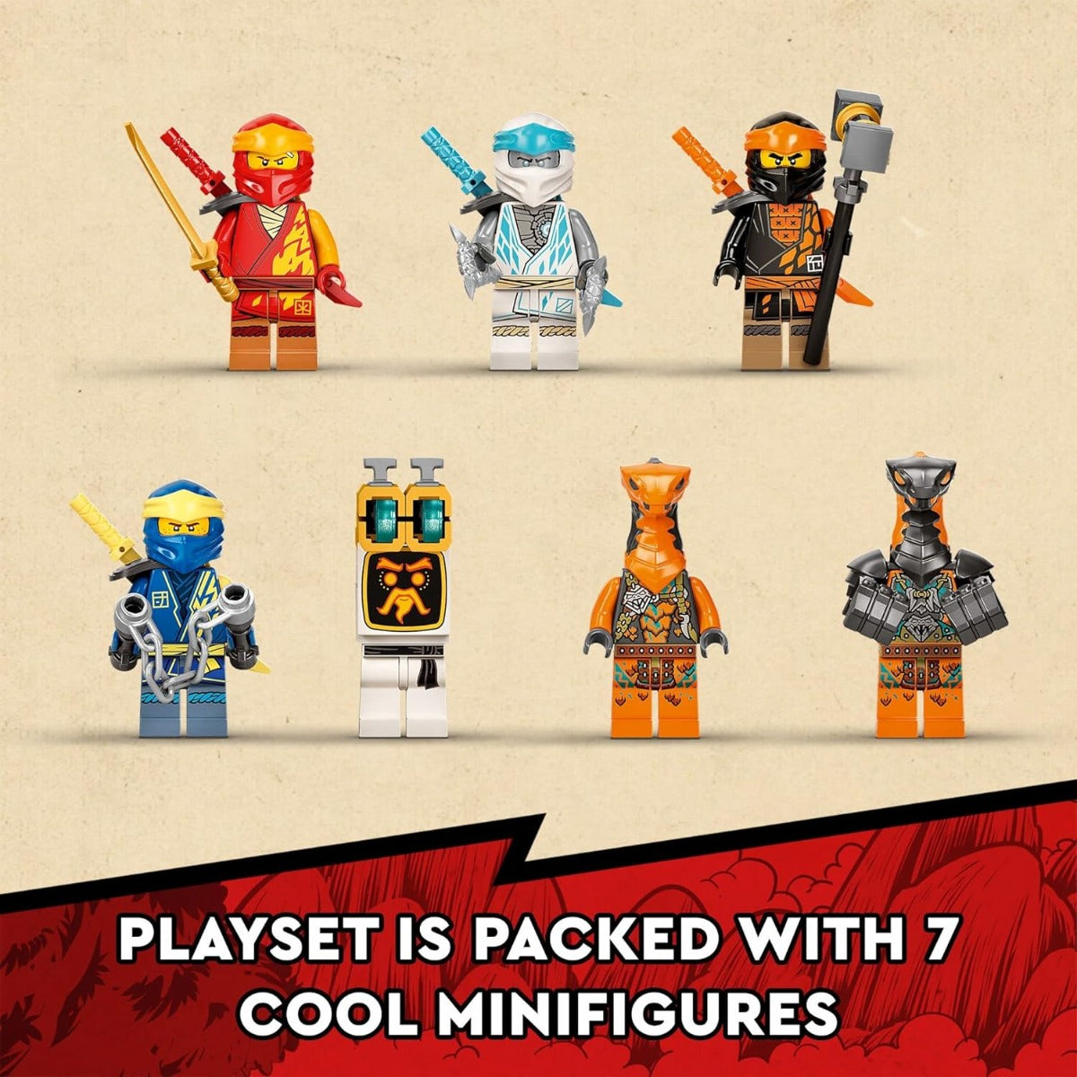 Buy Lego Ninjago 71765 Ninja Ultra Combo Mech with 1104pcs | Yallatoys.com