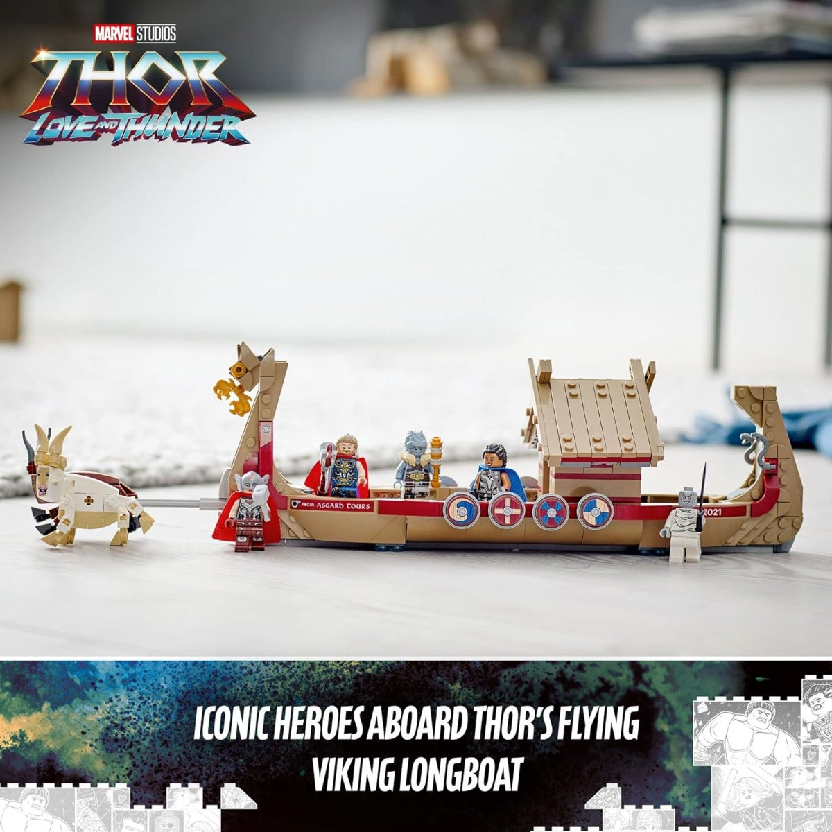 Buy Lego Marvel The Goat Boat 76208 Building Set with 564pcs | Yallatoys.com