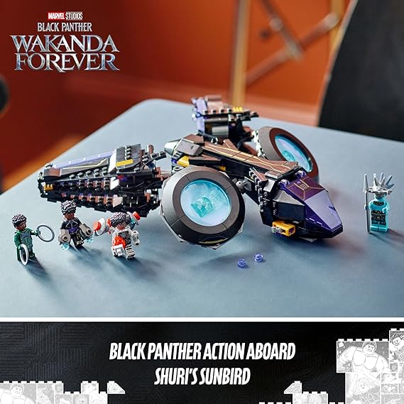 Buy Lego Marvel Shuri's Sunbird Building Kit 76211 with 355pcs | Yallatoys.com