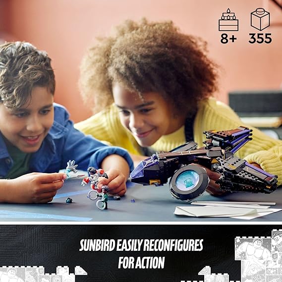 Buy Lego Marvel Shuri's Sunbird Building Kit 76211 with 355pcs | Yallatoys.com