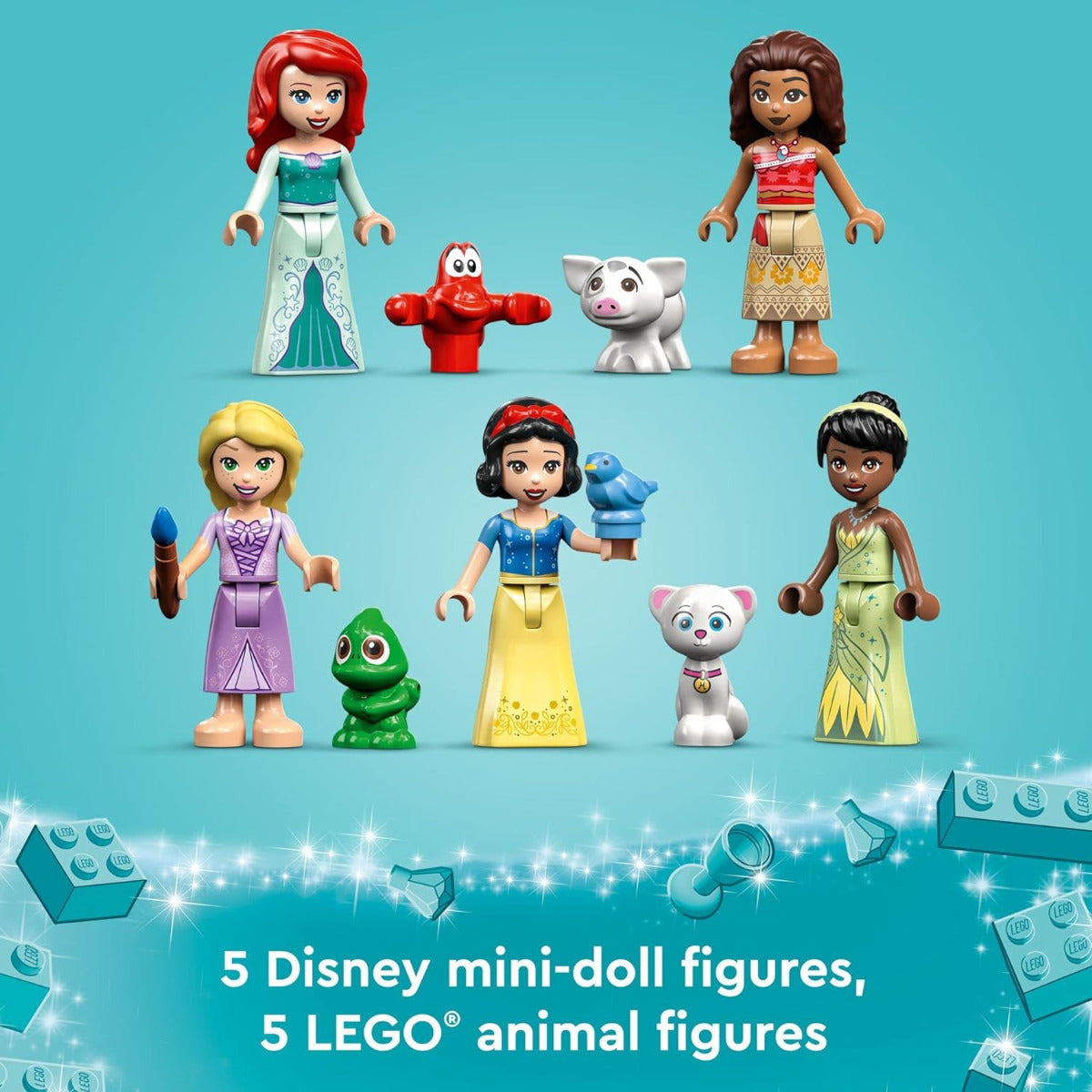 Buy Lego Disney Princess Ultimate Adventure Castle 43205 with 698pcs | Yallatoys.com