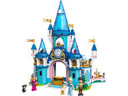 Buy Lego Disney Princess Cinderella and Prince Charming's Castle 43206 with 365pcs | Yallatoys.com