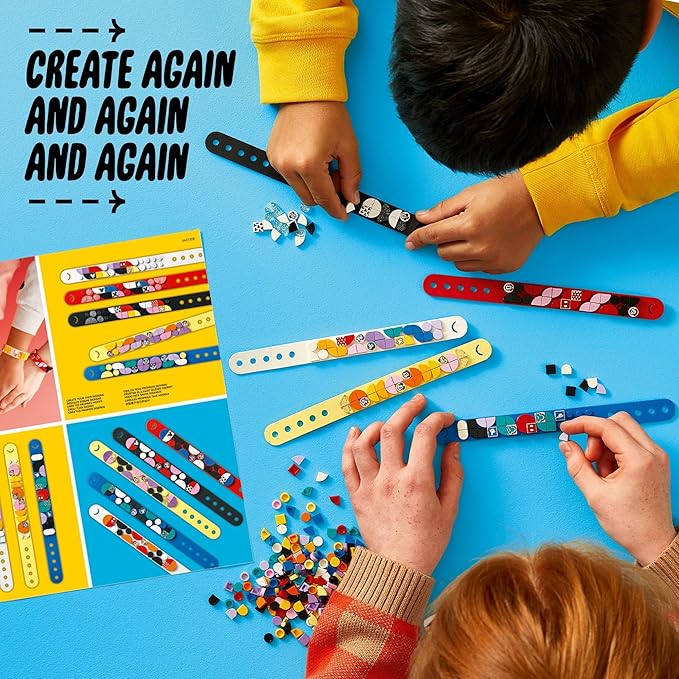 Buy Lego Dots 41947 Mickey & Friends Bracelets Mega Pack With 349pcs | Yallatoys.com