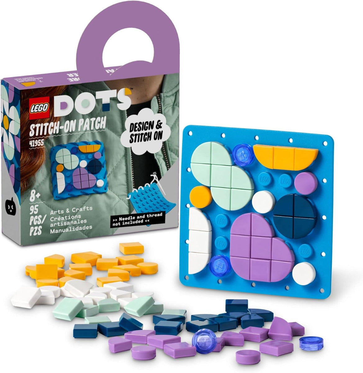 Buy Lego Dots Stitchon Patch 41955 with 95pcs | Yallatoys.com