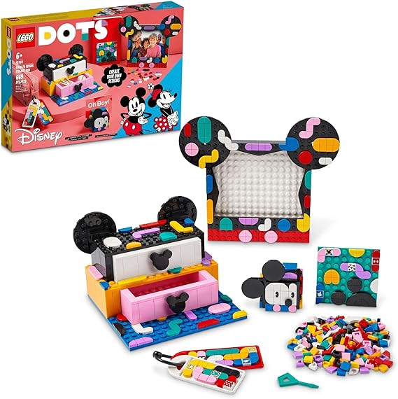 Buy Lego Dots Disney Mickey & Minnie Mouse Back-to-School Project Box 41964  with 669pcs | Yallatoys.com