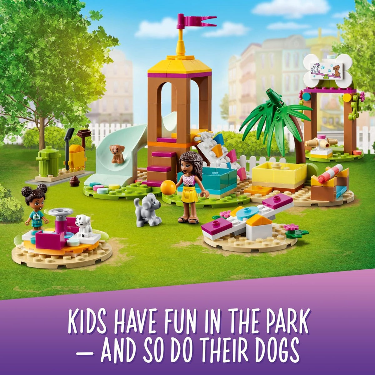 Buy Lego Friends Pet Playground 41698 with 210pcs | Yallatoys.com