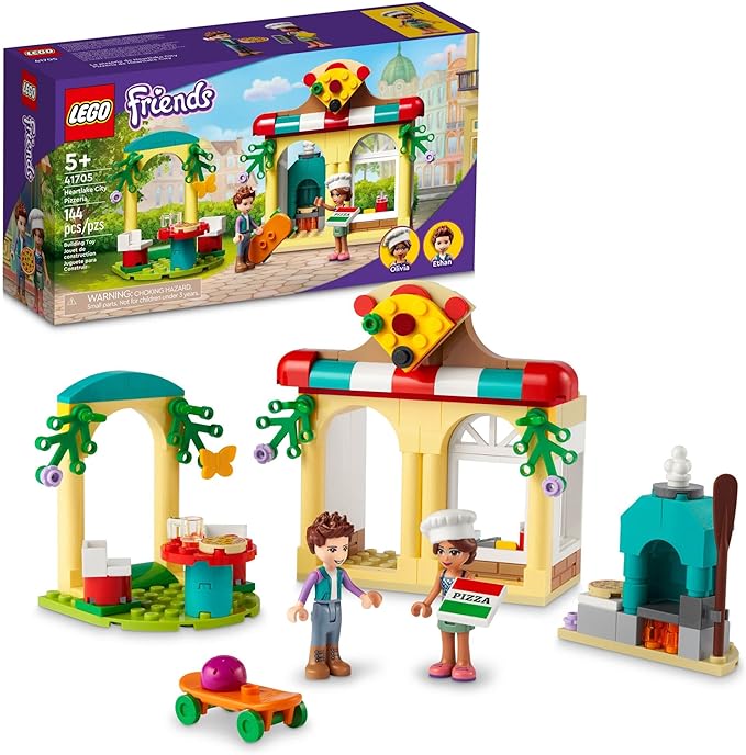 Buy Lego Friends Heartlake City Pizzeria 41705 with 144 Pieces | Yallatoys.com