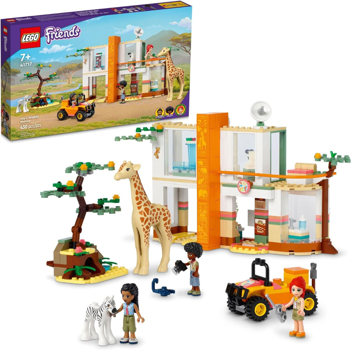 Buy Lego Friends Mias Wildlife Rescue Toy 41717 with 430pcs | Yallatoys.com