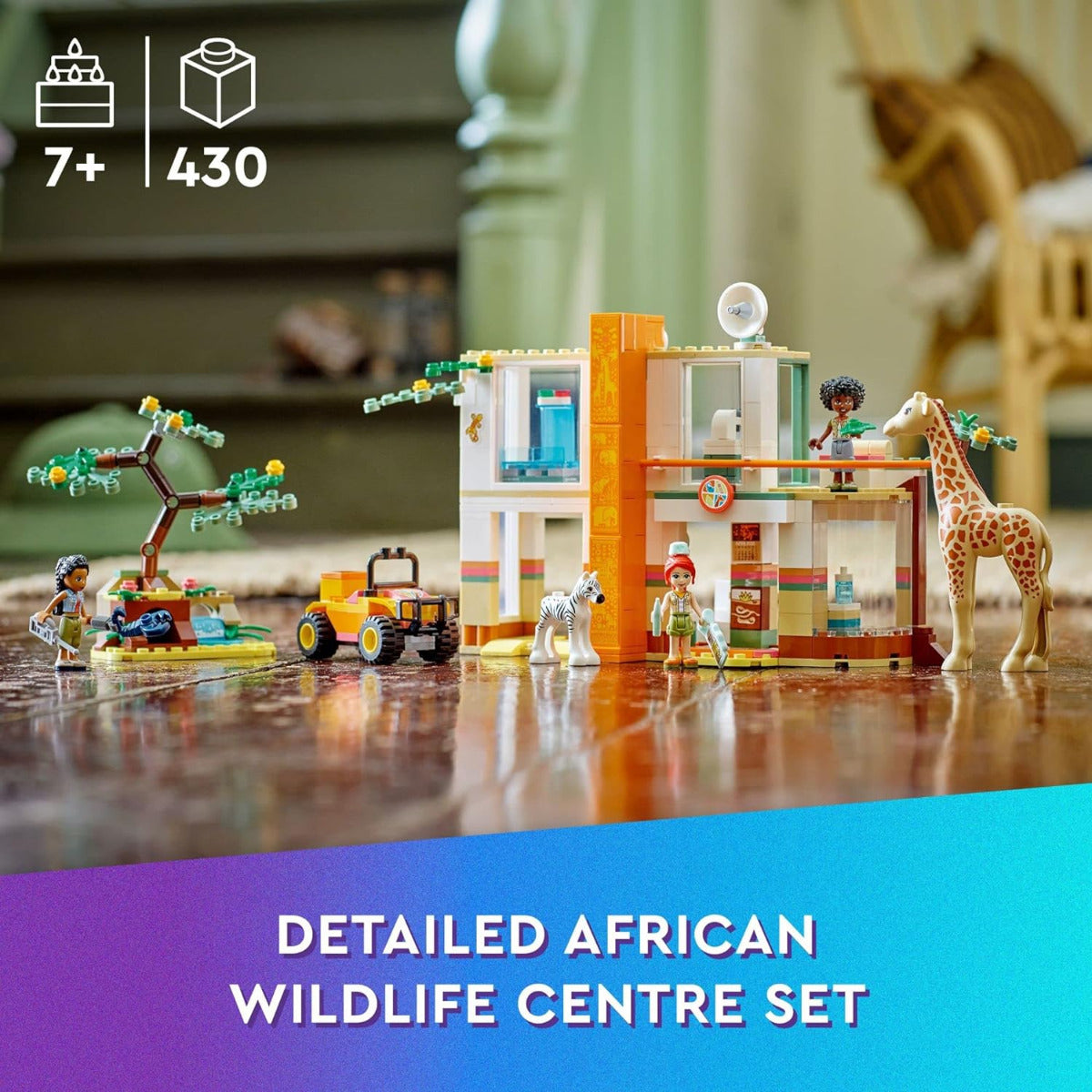 Buy Lego Friends Mias Wildlife Rescue Toy 41717 with 430pcs | Yallatoys.com