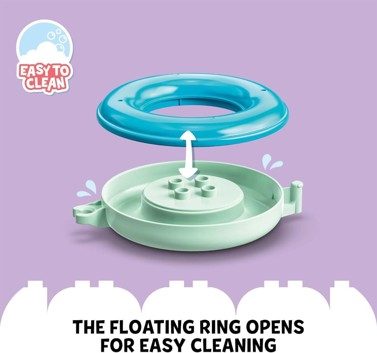 Buy Lego Duplo Bath Time Fun Floating Animal Island 10966 with 20pcs | Yallatoys.com