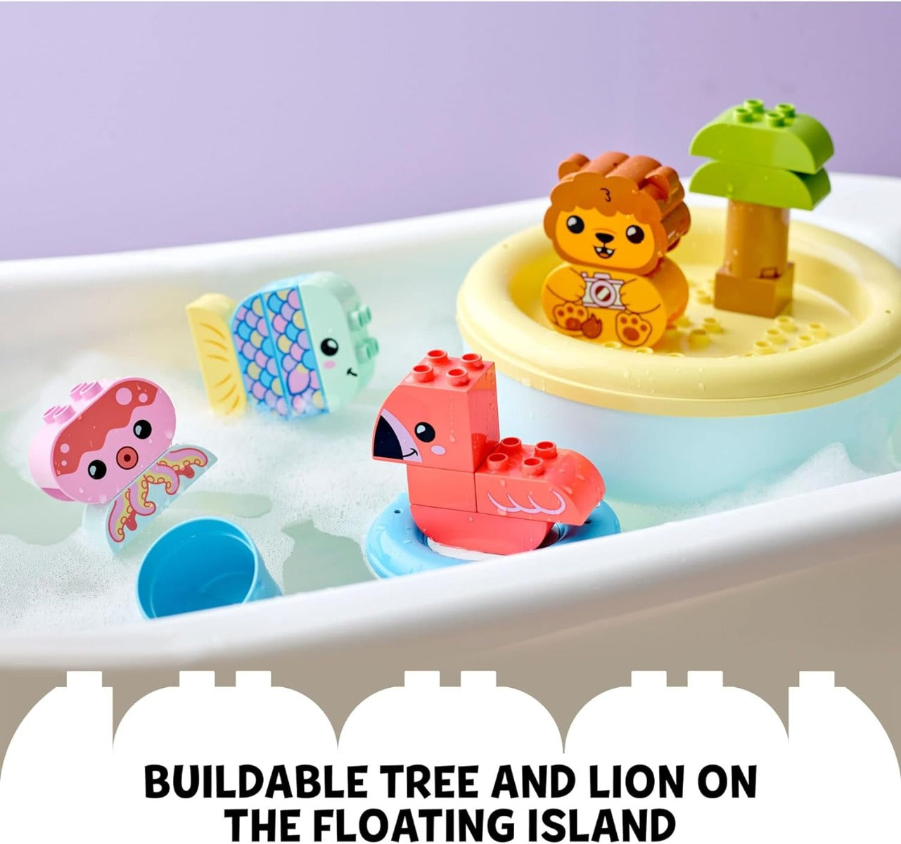 Buy Lego Duplo Bath Time Fun Floating Animal Island 10966 with 20pcs | Yallatoys.com