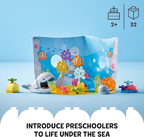 Buy Lego Duplo Wild Animals of The Ocean Set 10972 with 32pcs | Yallatoys.com