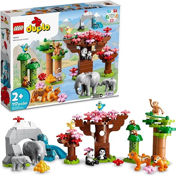 Buy Lego Duplo  Wild Animals of Asia 10974 with 117pcs | Yallatoys.com