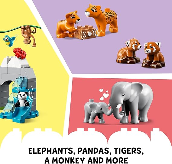 Buy Lego Duplo  Wild Animals of Asia 10974 with 117pcs | Yallatoys.com