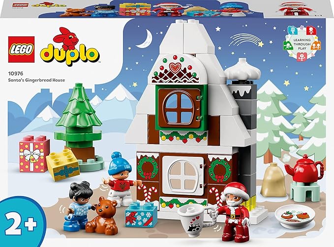 Buy Lego Duplo 10976 Santas Gingerbread House With 50pcs | Yallatoys.com