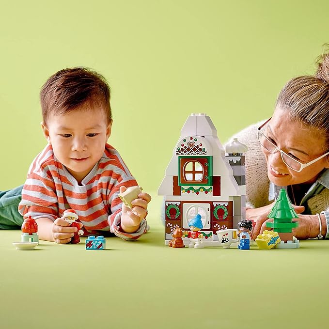 Buy Lego Duplo 10976 Santas Gingerbread House With 50pcs | Yallatoys.com