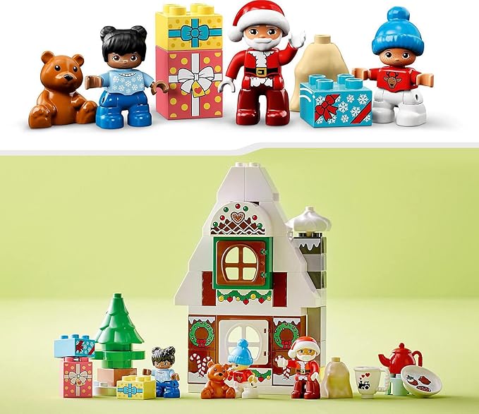 Buy Lego Duplo 10976 Santas Gingerbread House With 50pcs | Yallatoys.com