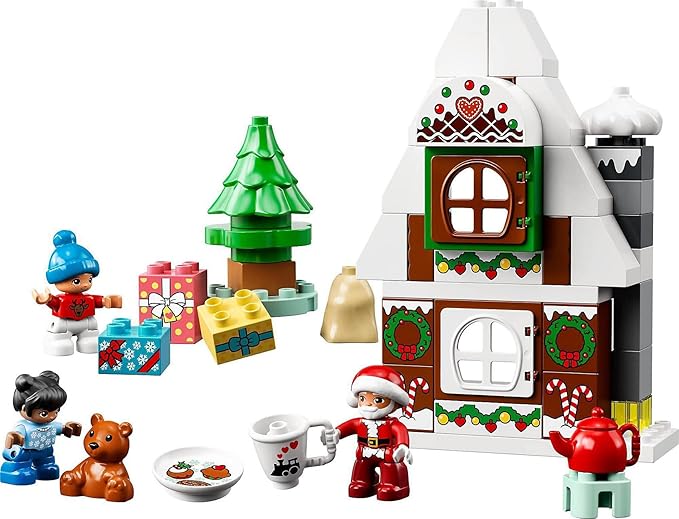 Buy Lego Duplo 10976 Santas Gingerbread House With 50pcs | Yallatoys.com