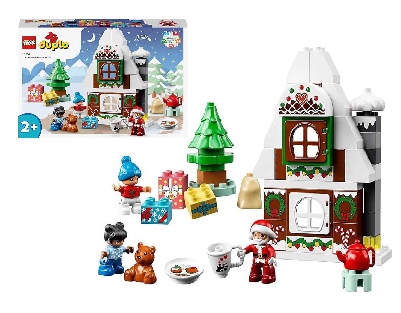Buy Lego Duplo 10976 Santas Gingerbread House With 50pcs | Yallatoys.com