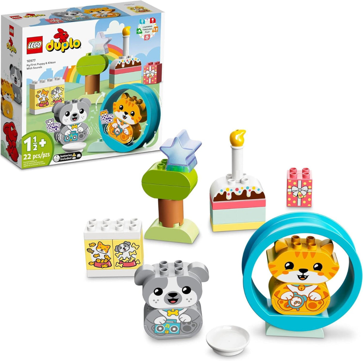 Buy Lego Duplo My First Puppy & Kitten with Sound | Yallatoys.com