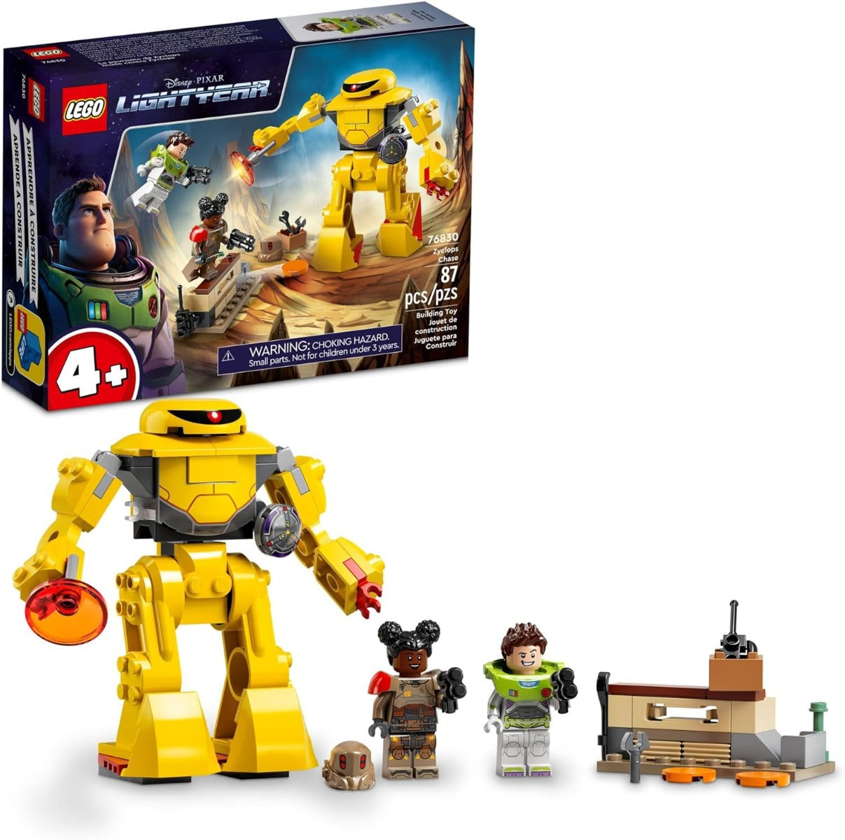 Buy Lego Disney and Pixar’s Lightyear Zyclops Chase 76830 with 87pcs | Yallatoys.com