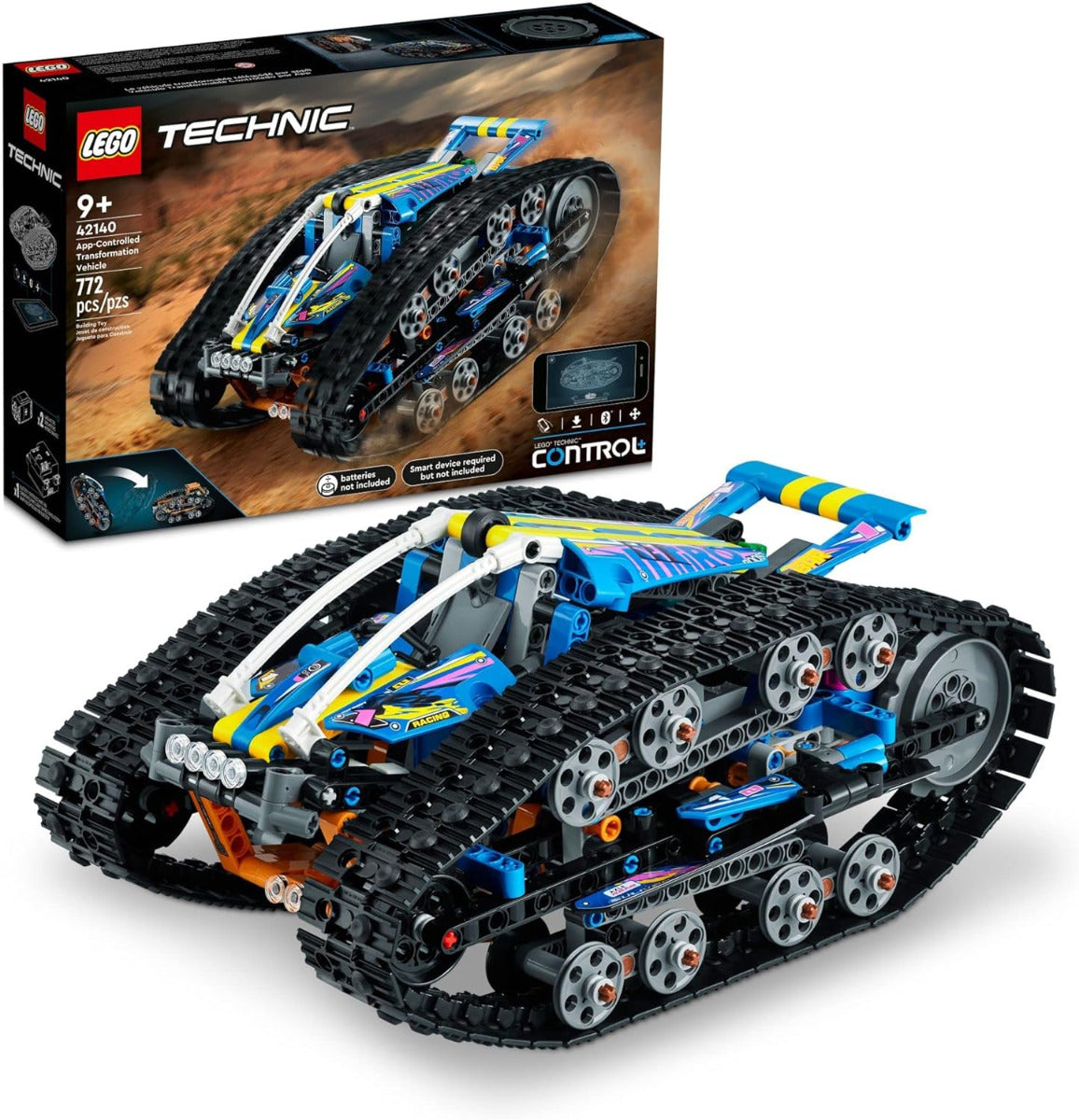 Buy Lego Technic App-Controlled Transformation Vehicle 42140 with 722pcs | Yallatoys.com