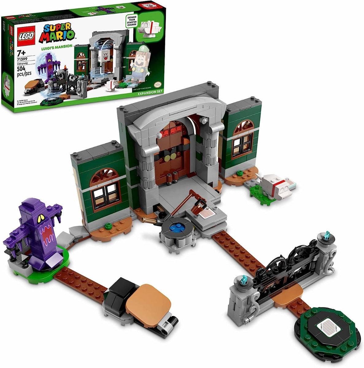 Buy Lego Super Mario Luigis Mansion Entryway Expansion Set 71399 with 504pcs | Yallatoys.com