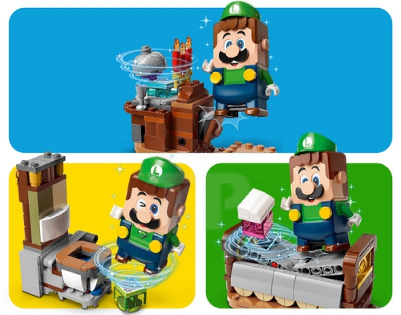 Buy Lego Super Mario Luigi’s Mansion Haunt-and-Seek Expansion Set 71401 with 877pcs | Yallatoys.com