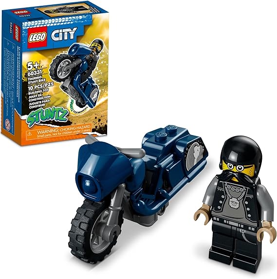 Buy Lego City Stuntz Touring Stunt Bike Building Kit 60331 with 10pcs | Yallatoys.com
