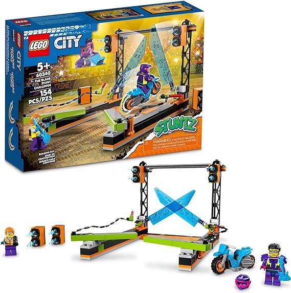 Buy Lego City Stuntz The Blade Stunt Challenge Building Kit 60340 with 154pcs | Yallatoys.com