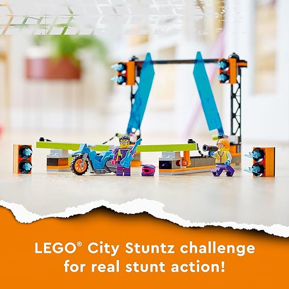 Buy Lego City Stuntz The Blade Stunt Challenge Building Kit 60340 with 154pcs | Yallatoys.com