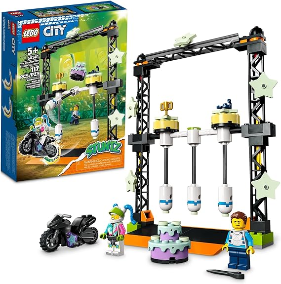 Buy Lego City The Knockdown Stunt Challenge Building Kit 60341 with 117pcs | Yallatoys.com