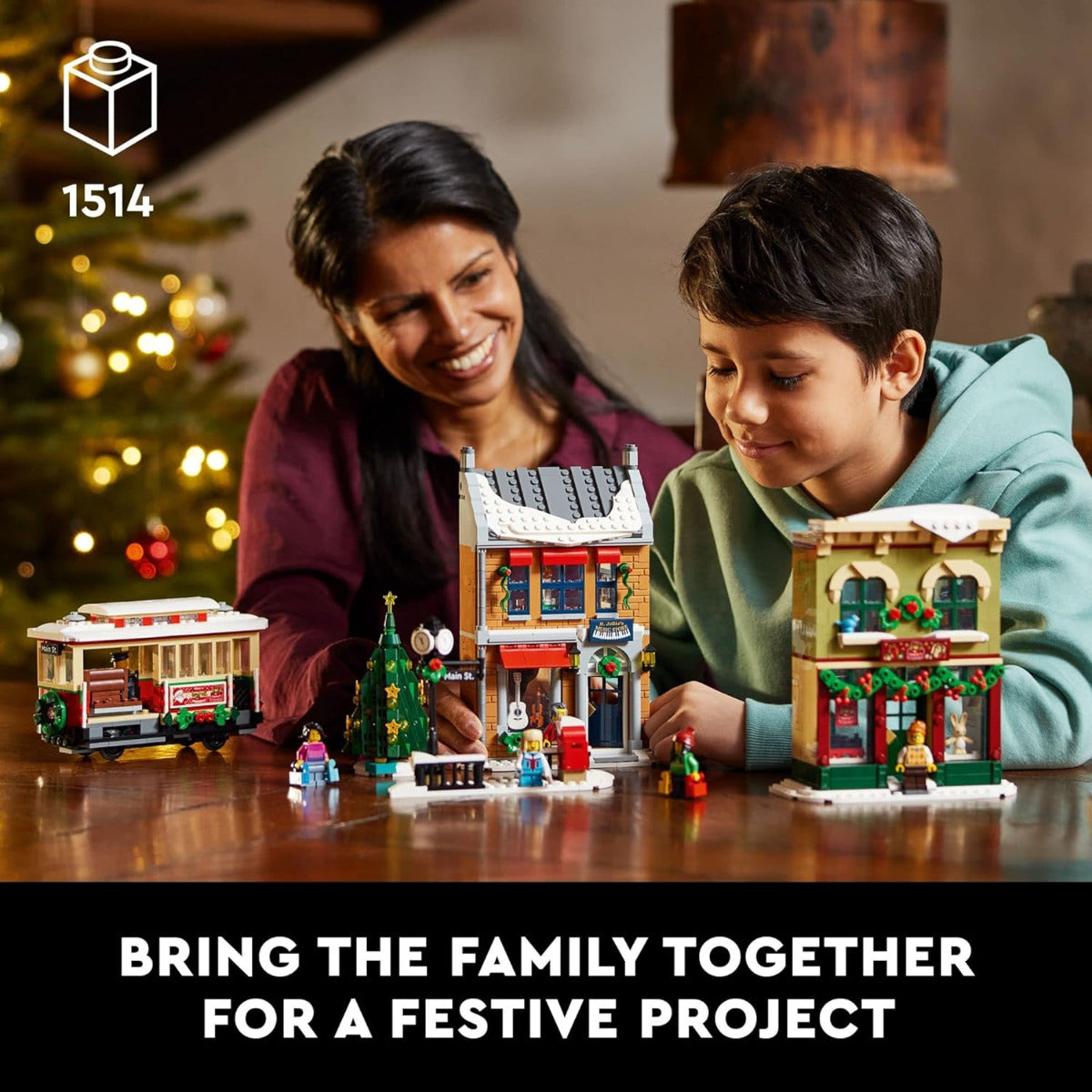 Buy Lego Holiday Main Street Building Set 10308 with 1514pcs | Yallatoys.com