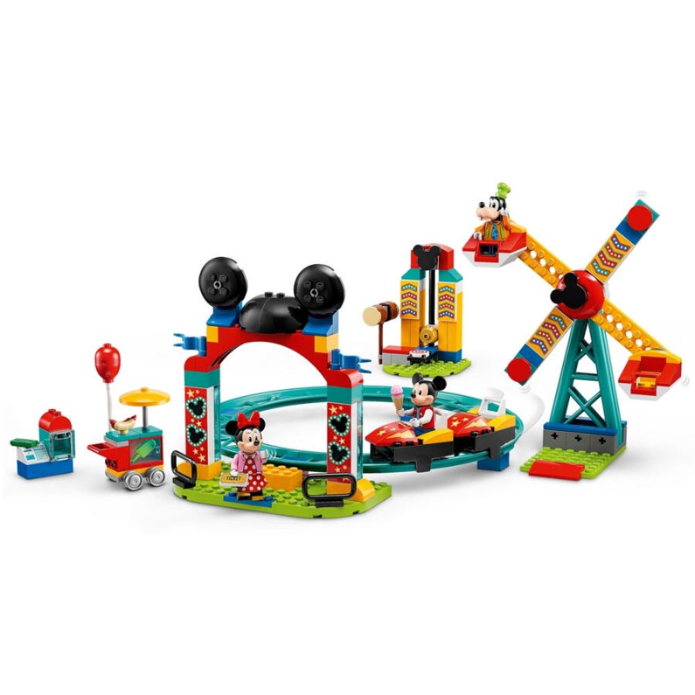Buy Lego Disney Mickey and Friends Mickey Minnie and Goofy’s Fairground Fun 10778 with 184pcs | Yallatoys.com
