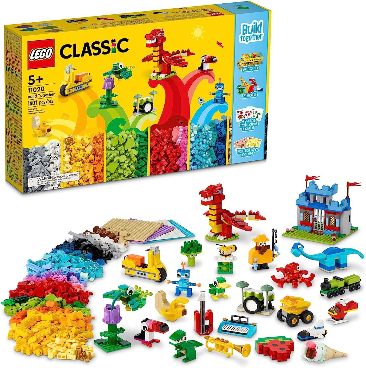 Buy Lego Classic Build Together 11020 with 1601pcs | Yallatoys.com