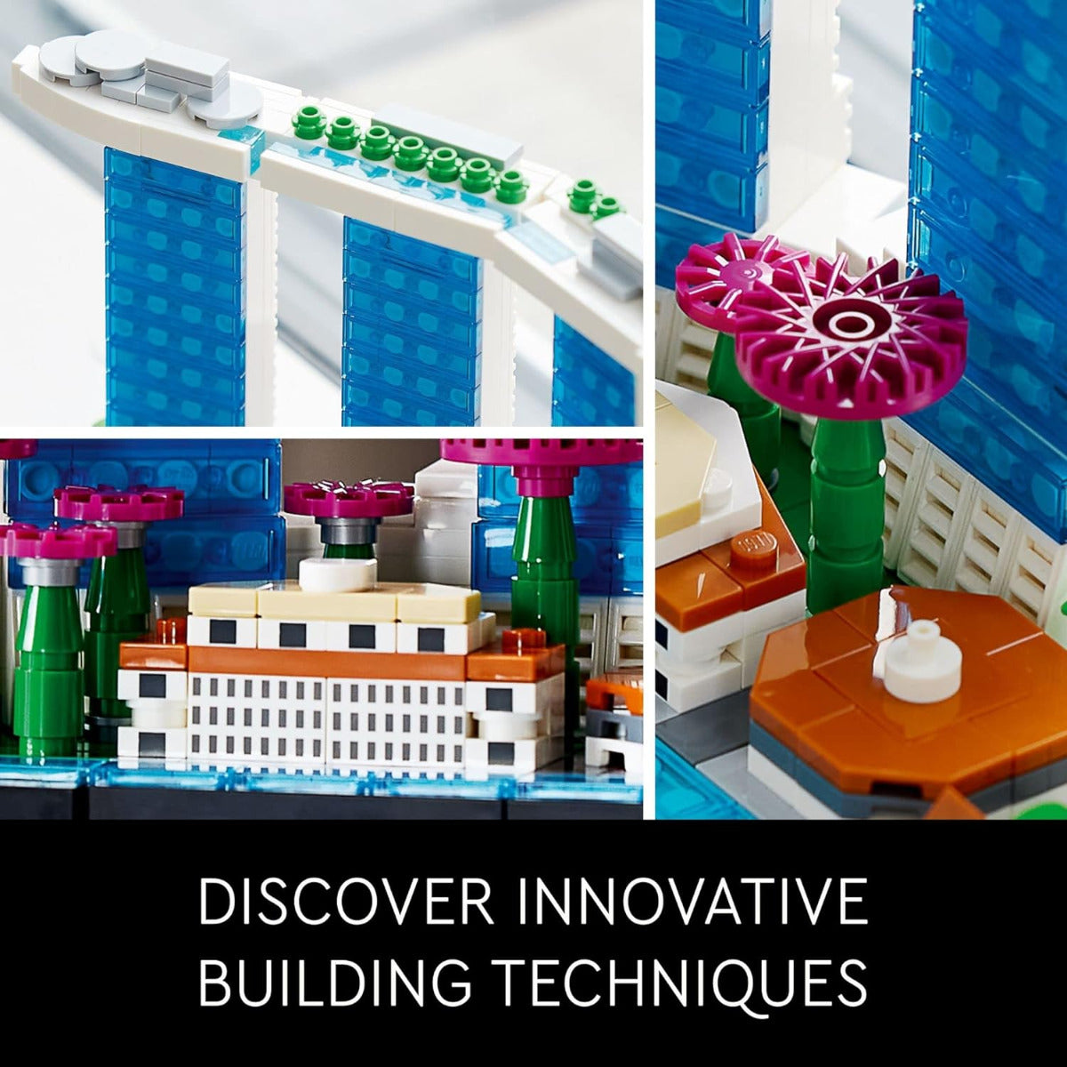 Buy Lego Architecture Singapore 21057 with 827pcs | Yallatoys.com