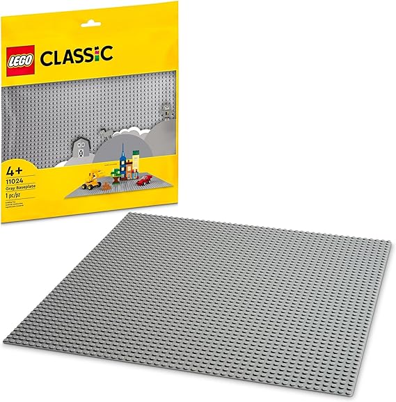 Buy Lego Classic Gray Baseplate 11024 | Yallatoys.com