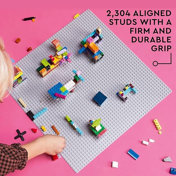 Buy Lego Classic Gray Baseplate 11024 | Yallatoys.com