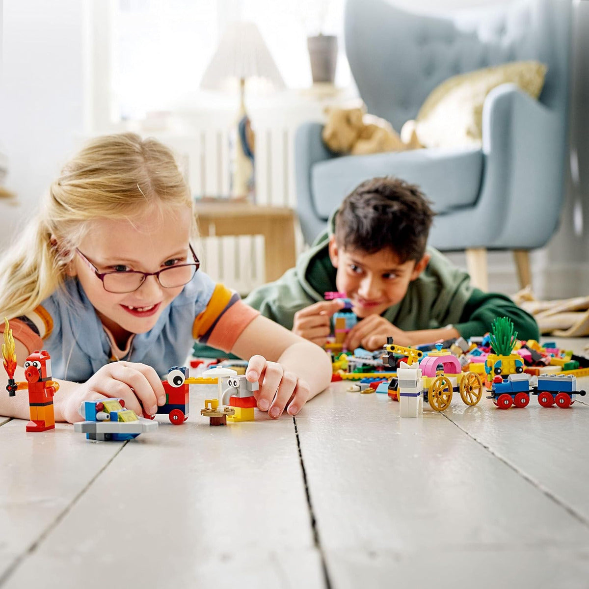 Buy Lego Classic 90 Years of Play V29 11021 with 1100pcs | Yallatoys.com