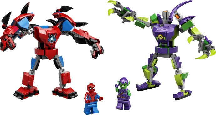 Buy Lego Marvel Spider-Man & Green Goblin Mech Battle 76219 with 296 Pieces | Yallatoys.com