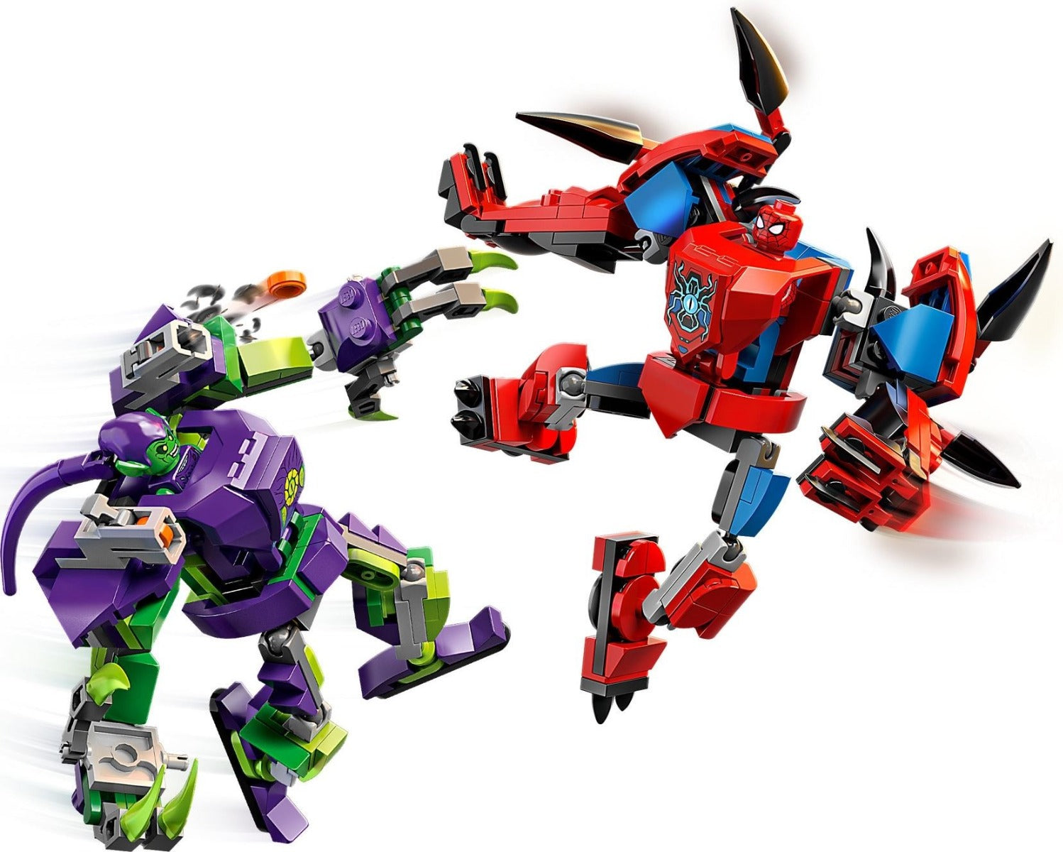 Buy Lego Marvel Spider-Man & Green Goblin Mech Battle 76219 with 296 Pieces | Yallatoys.com