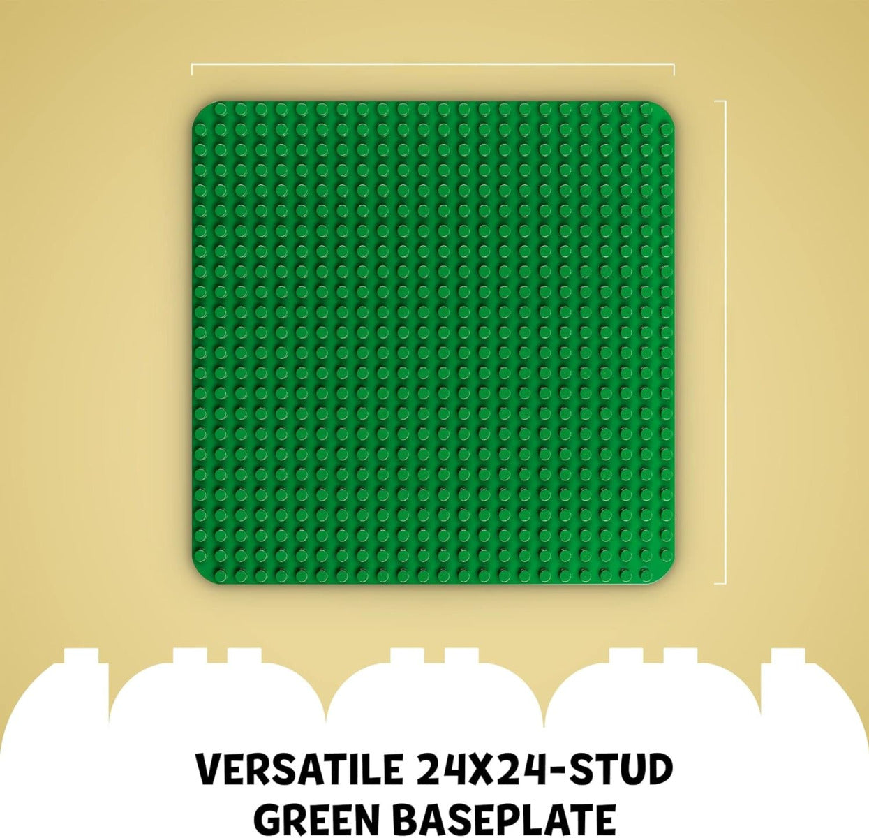 Buy Lego Duplo Green Building Plate 109080 | Yallatoys.com