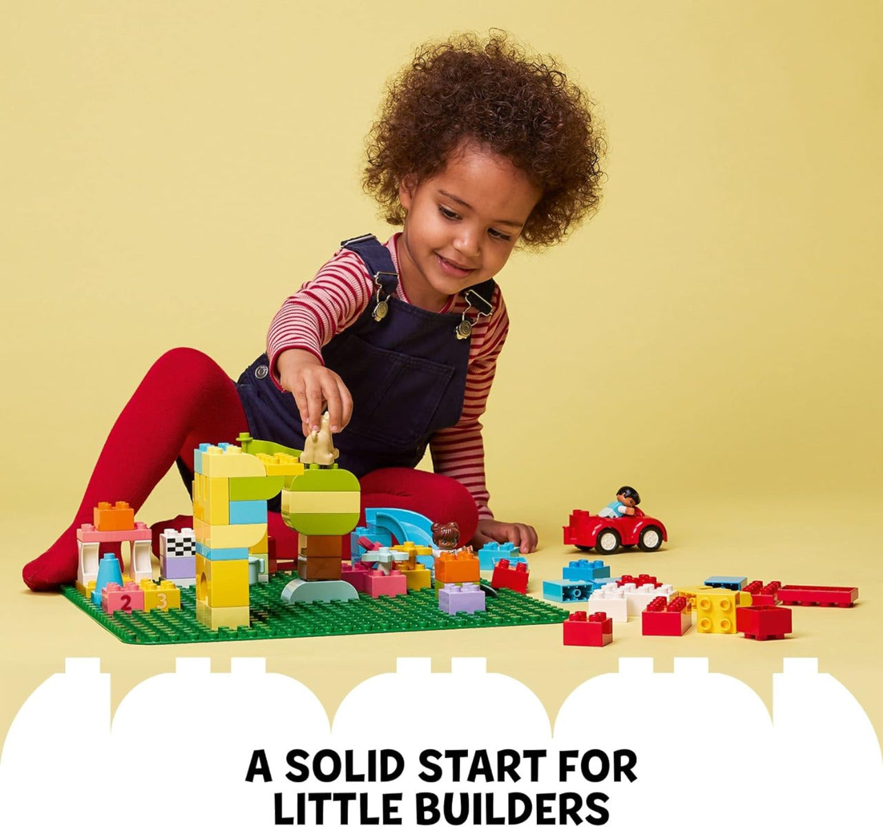 Buy Lego Duplo Green Building Plate 109080 | Yallatoys.com