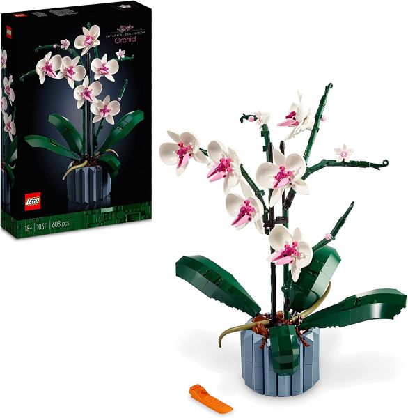 Buy Lego Icons Orchid Artificial Plant Building Set 10311 With 608pcs | Yallatoys.com