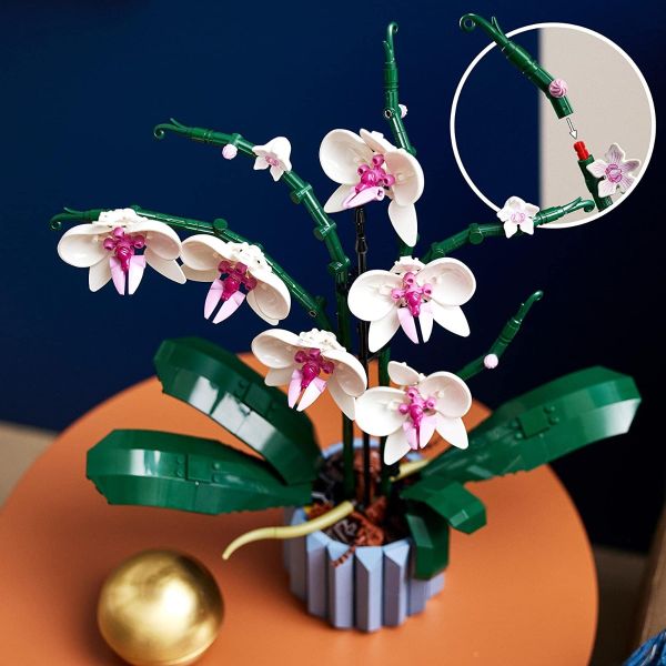 Buy Lego Icons Orchid Artificial Plant Building Set 10311 With 608pcs | Yallatoys.com