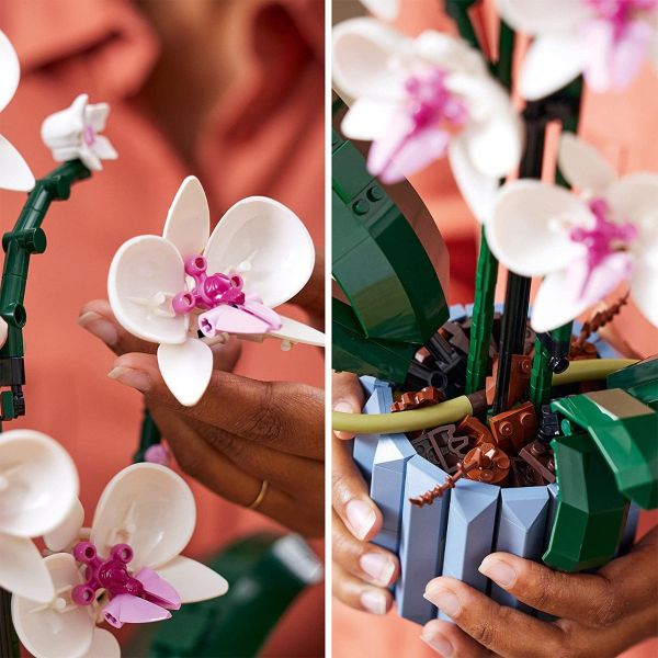 Buy Lego Icons Orchid Artificial Plant Building Set 10311 With 608pcs | Yallatoys.com
