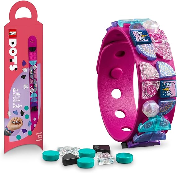 Buy Lego Dots Unicorns Forever Toy Bracelet Making Kit 41802 with 37pcs | Yallatoys.com